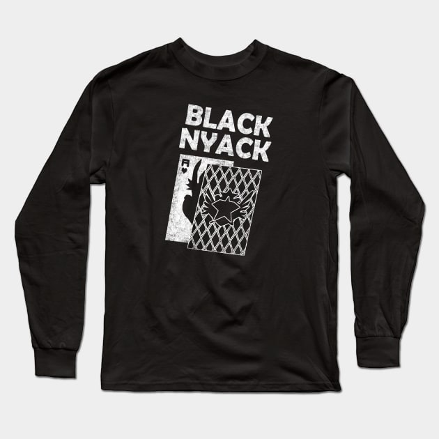 Black Nyack Long Sleeve T-Shirt by Kaybi76